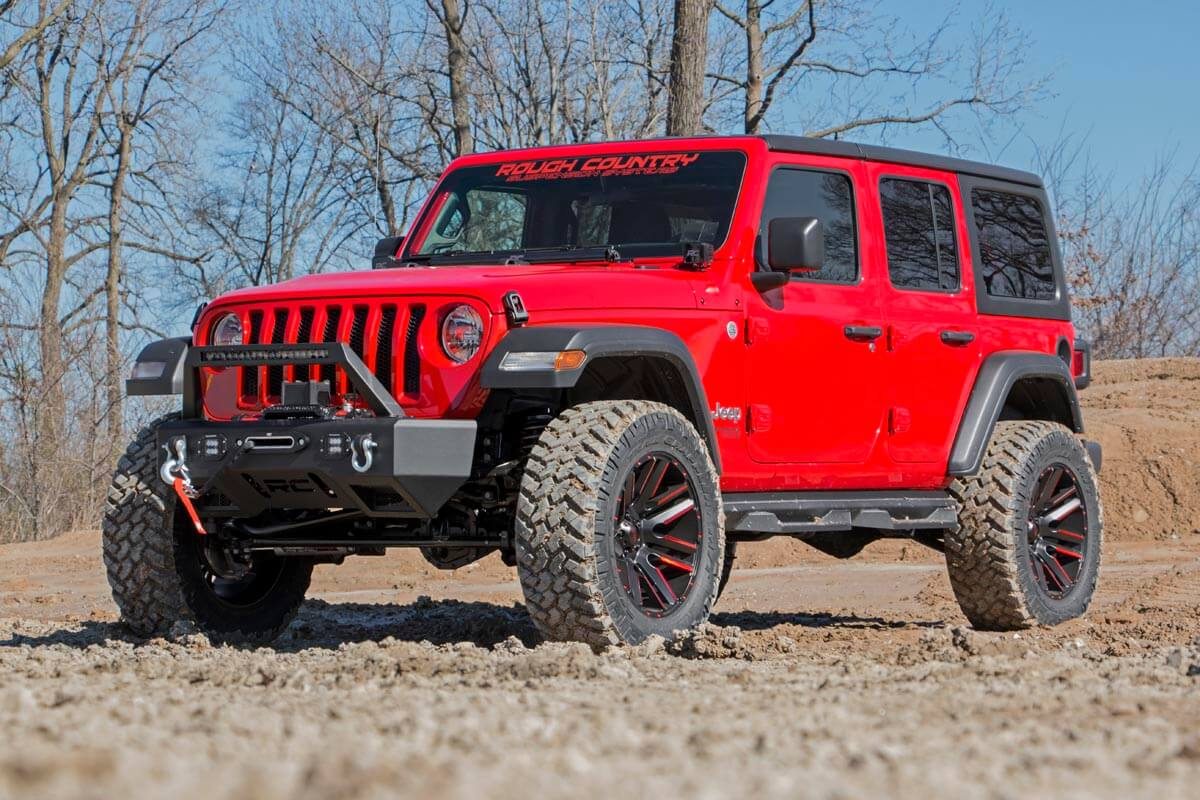 3.5 Inch Lift Kit | C/A Drop | Stage 1 | M1 | Jeep Wrangler Unlimited (24-26) view 4