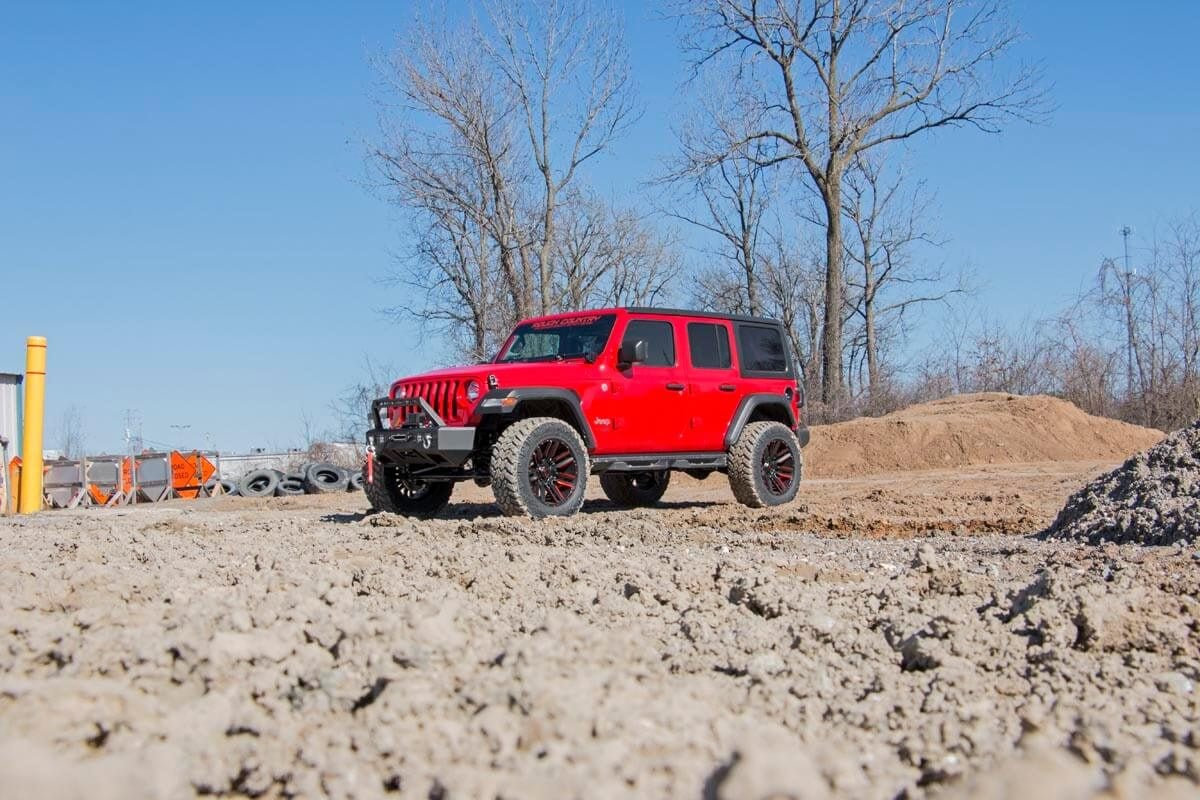 3.5 Inch Lift Kit | Adj Lower | FR D/S | M1R | Jeep Wrangler Unlimited 4WD (18-23) — view 6