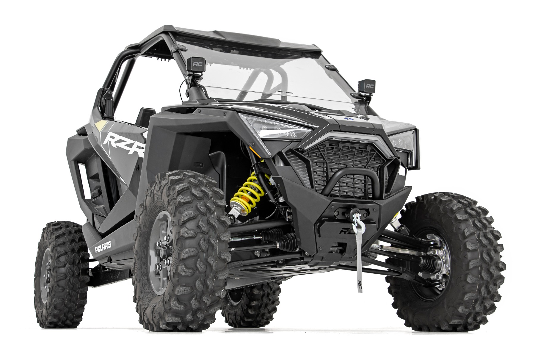 LED Light Kit | "A" Pillar Mount | 2" Chrome Pair | Wide Angle | Polaris RZR PRO XP — view 3