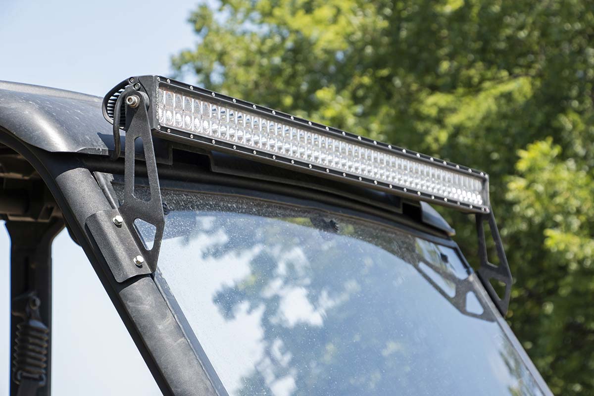 LED Light | Windshield | 50" Black Dual Row | Can-Am Defender HD 5/HD 8/HD 9/HD 10 — view 2