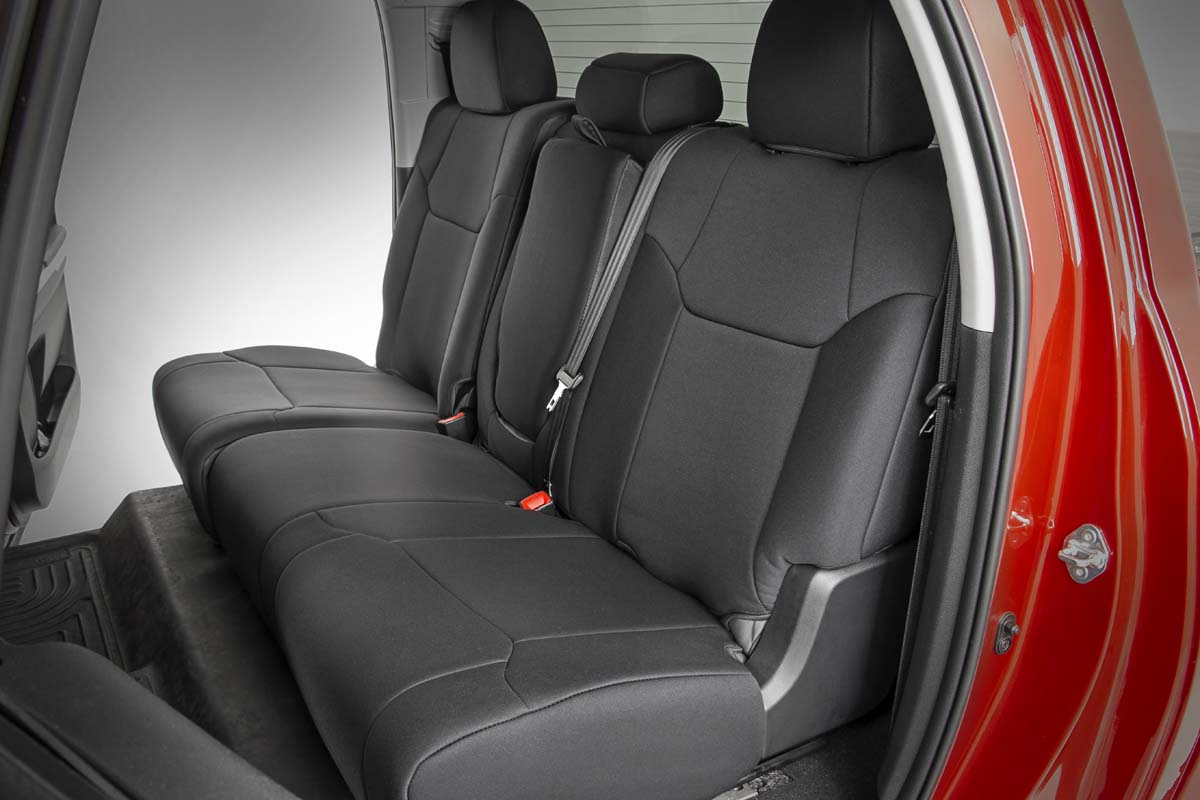 Seat Covers | FR w/ Console Cover and Rear | Toyota Tundra 2WD/4WD (14-21) — view 3