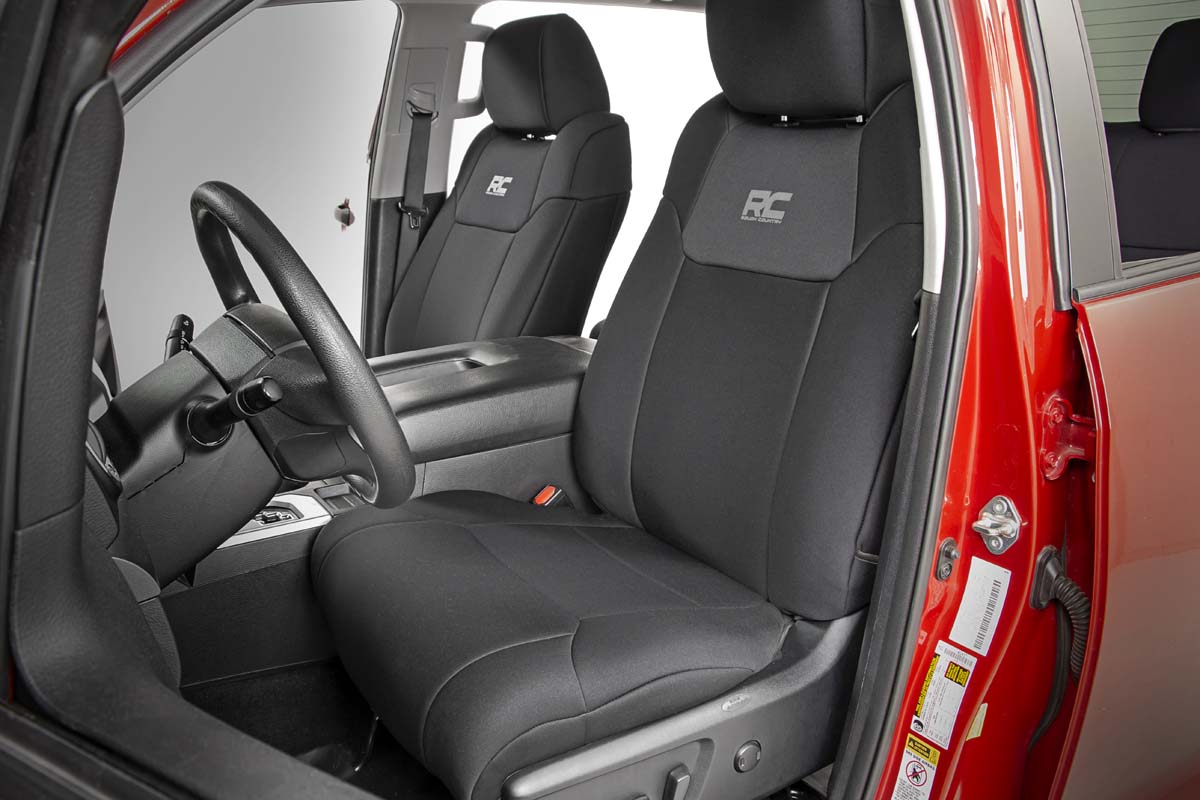 Seat Covers | FR w/ Console Cover and Rear | Toyota Tundra 2WD/4WD (14-21) — view 2