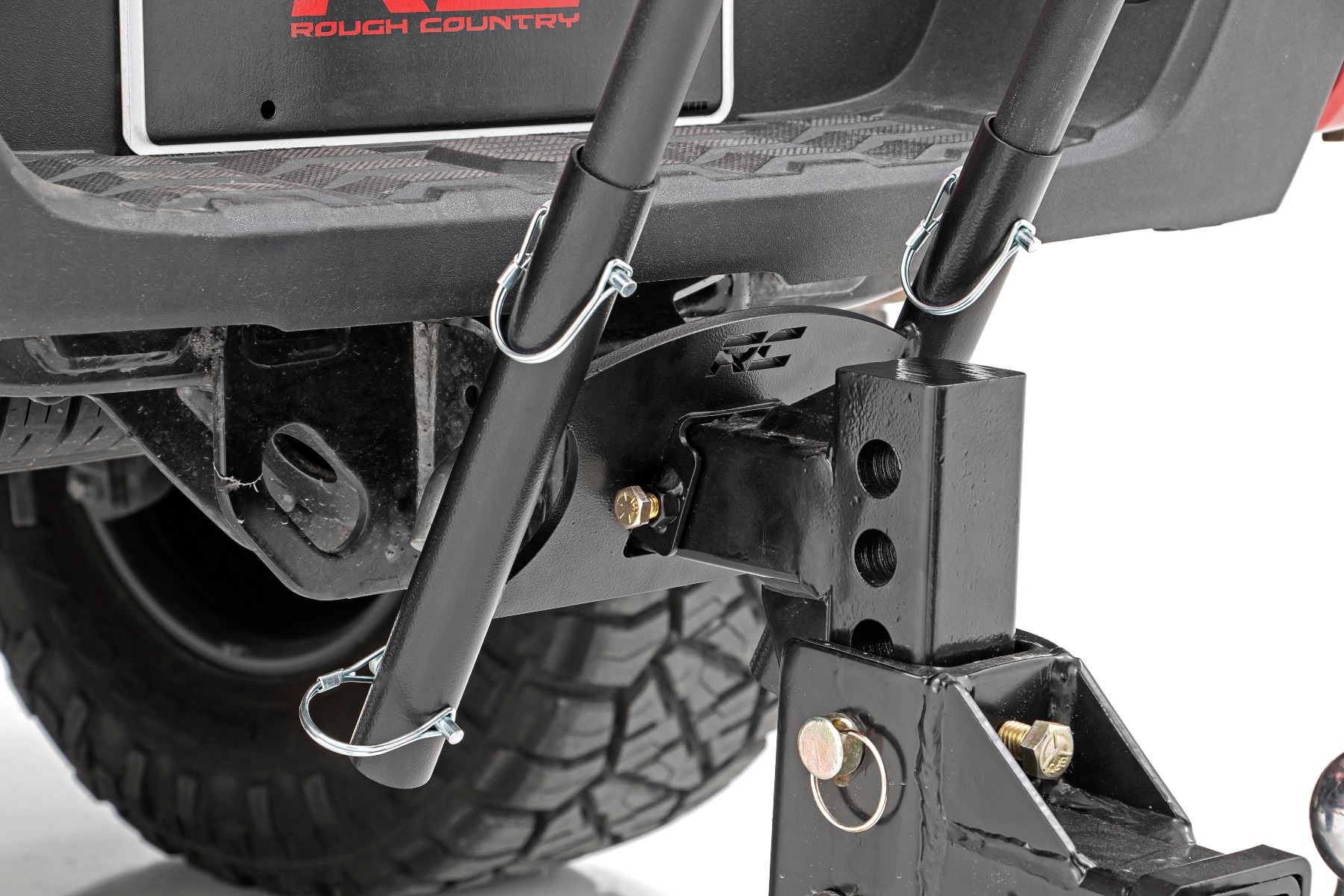 Flag Pole Holder | Dual | 2 Inch Hitch view 3