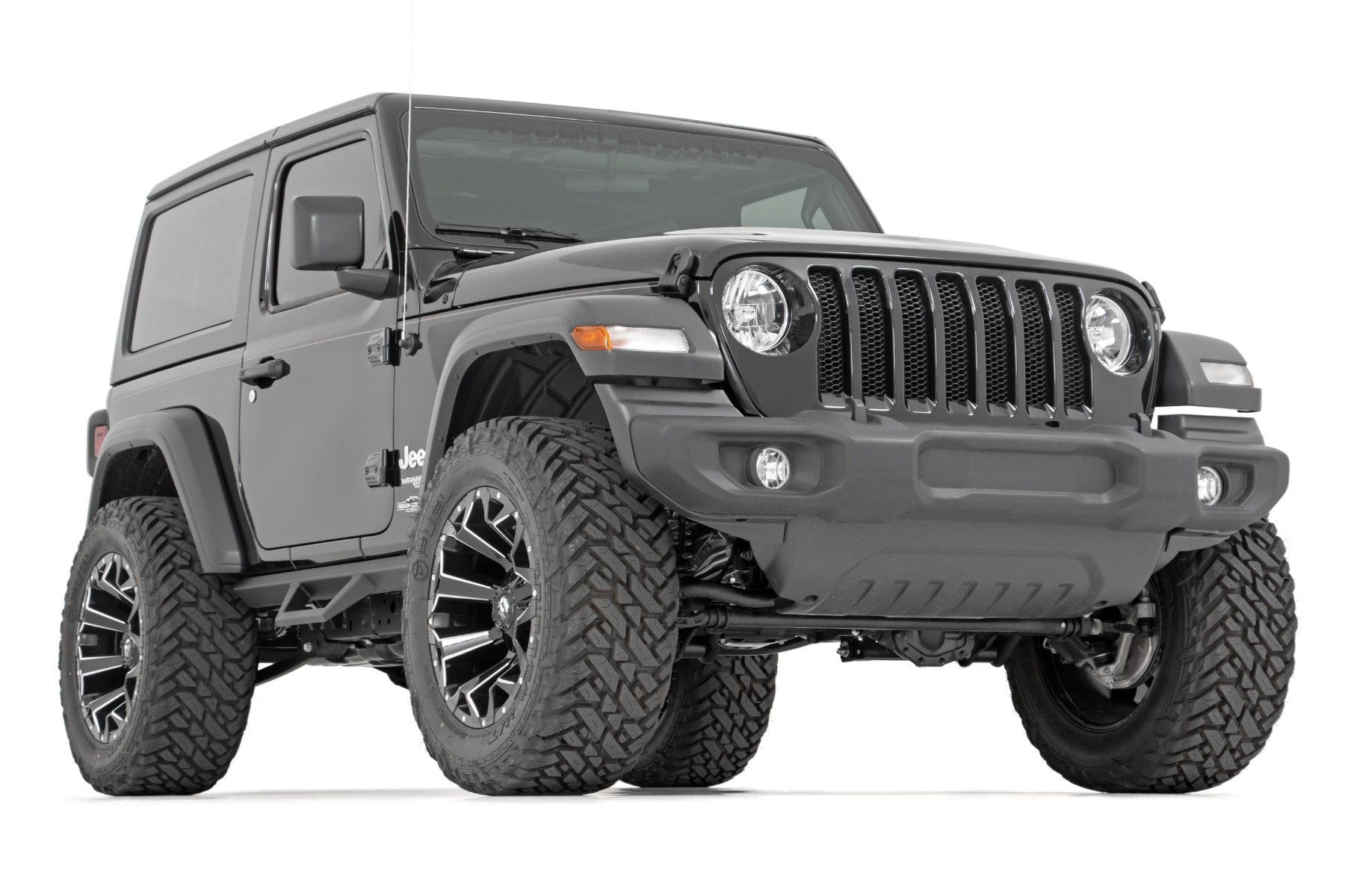 Rough Country 2.5 Inch Lift Kit | Spacers | N3 | Jeep Wrangler JL (24-26)/Wrangler Unlimited (24-26) view 4