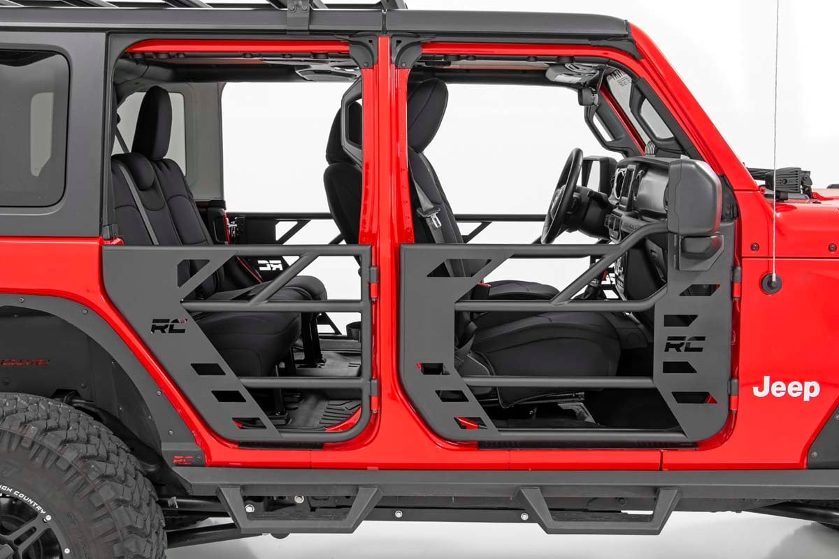 Tubular Doors | Front | Jeep Gladiator JT/Wrangler JL 4WD (2018-2026) — view 2