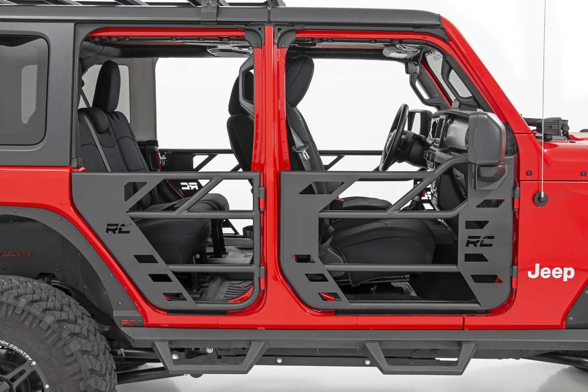 RR Tubular Doors | Jeep Gladiator JT/Wrangler JL 4WD (2018-2026) — view 2