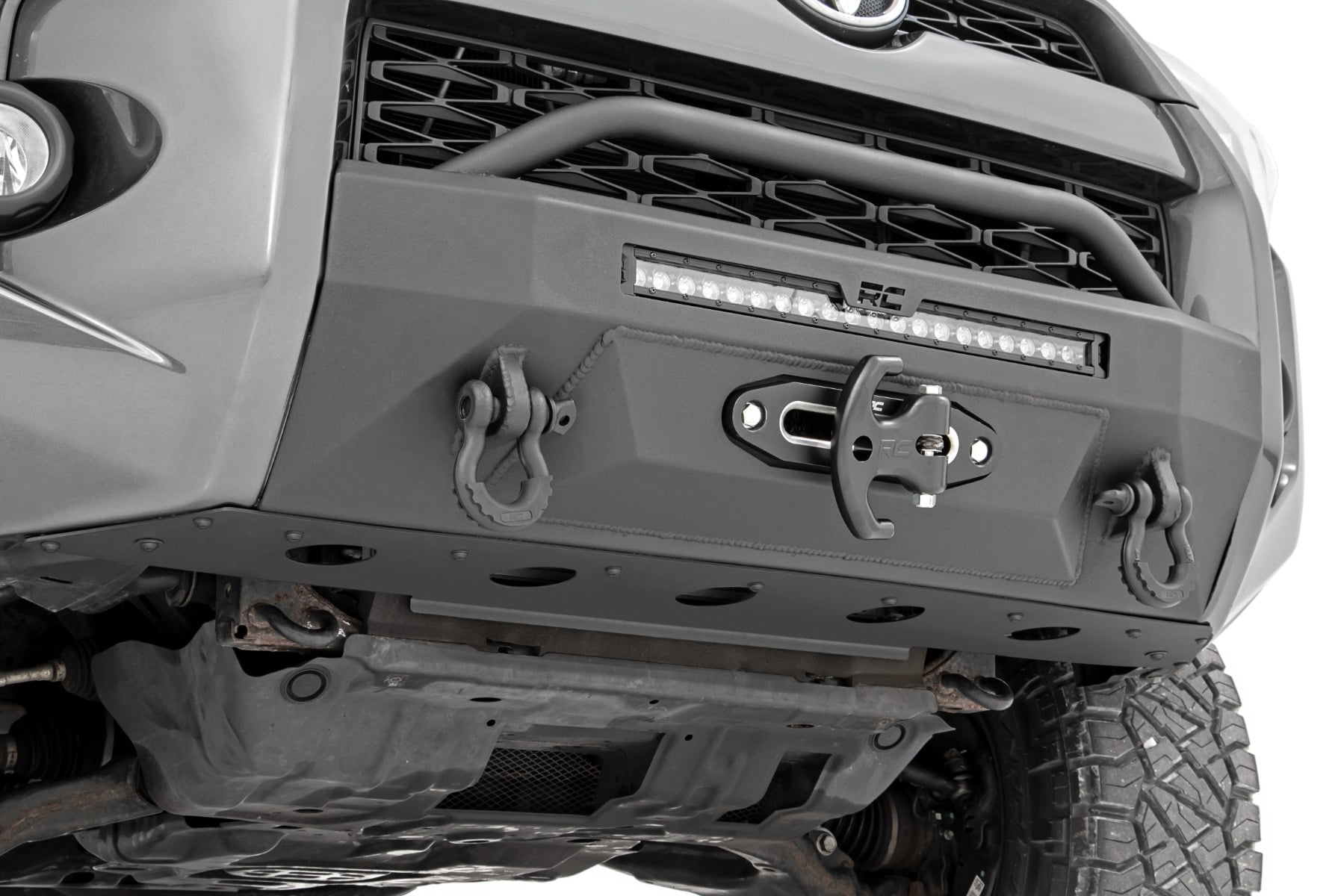 Front Bumper | Hybrid | 20" Blk LED | Amber | Toyota 4Runner 2WD/4WD (14-24) — view 6
