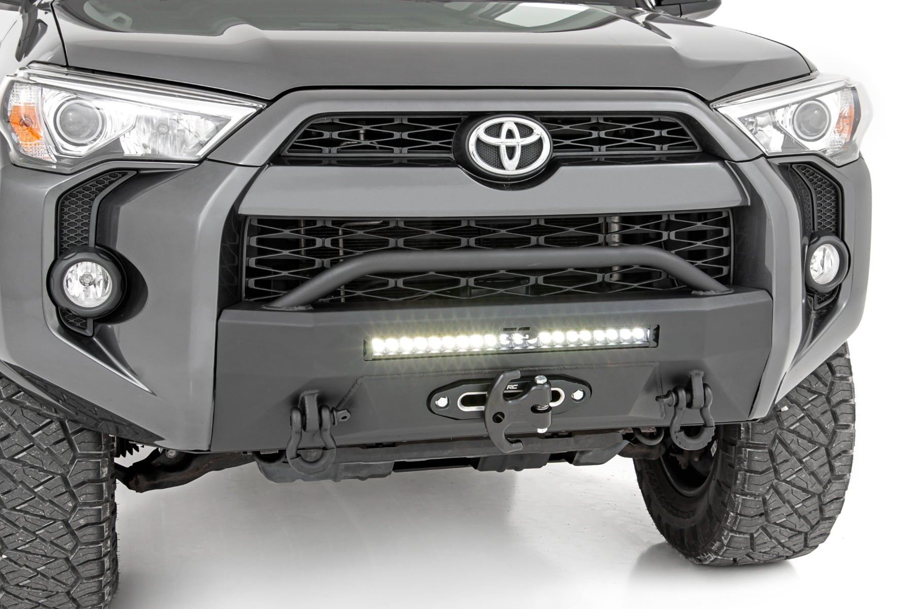 Front Bumper | Hybrid | 20" Blk DRL | Toyota 4Runner 2WD/4WD (2014-2024) — view 2