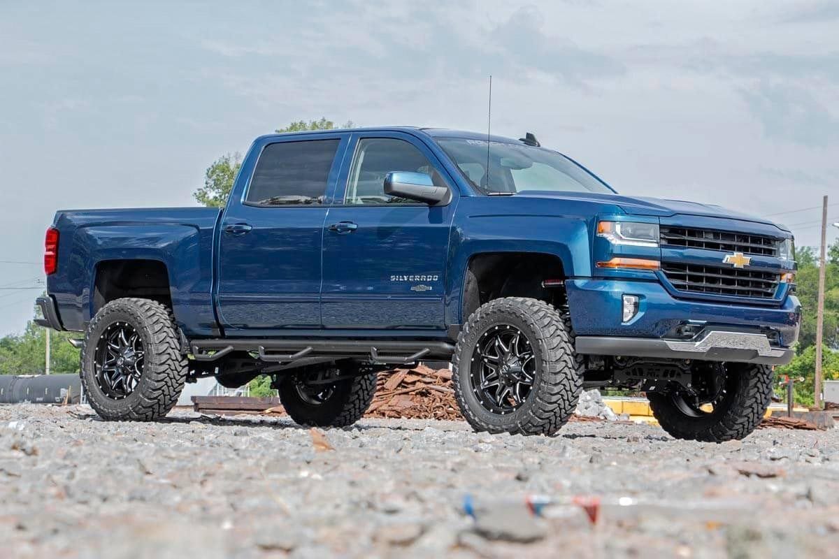 7 Inch Lift Kit | Alum/Stamp Steel | Vertex | Chevy/GMC 1500 (14-18 & Classic) — view 2
