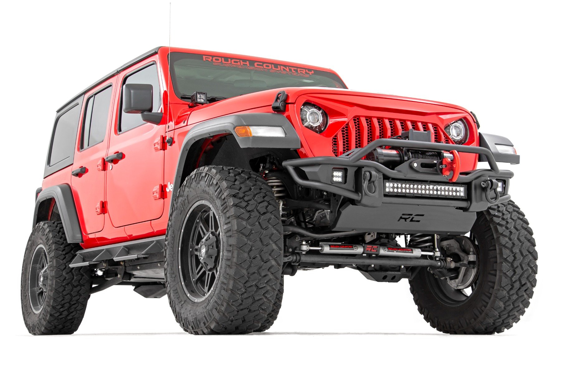 3.5 Inch lift Kit | C/A Drop | FR D/S | M1R | Jeep Wrangler Unlimited (24-26) — view 2