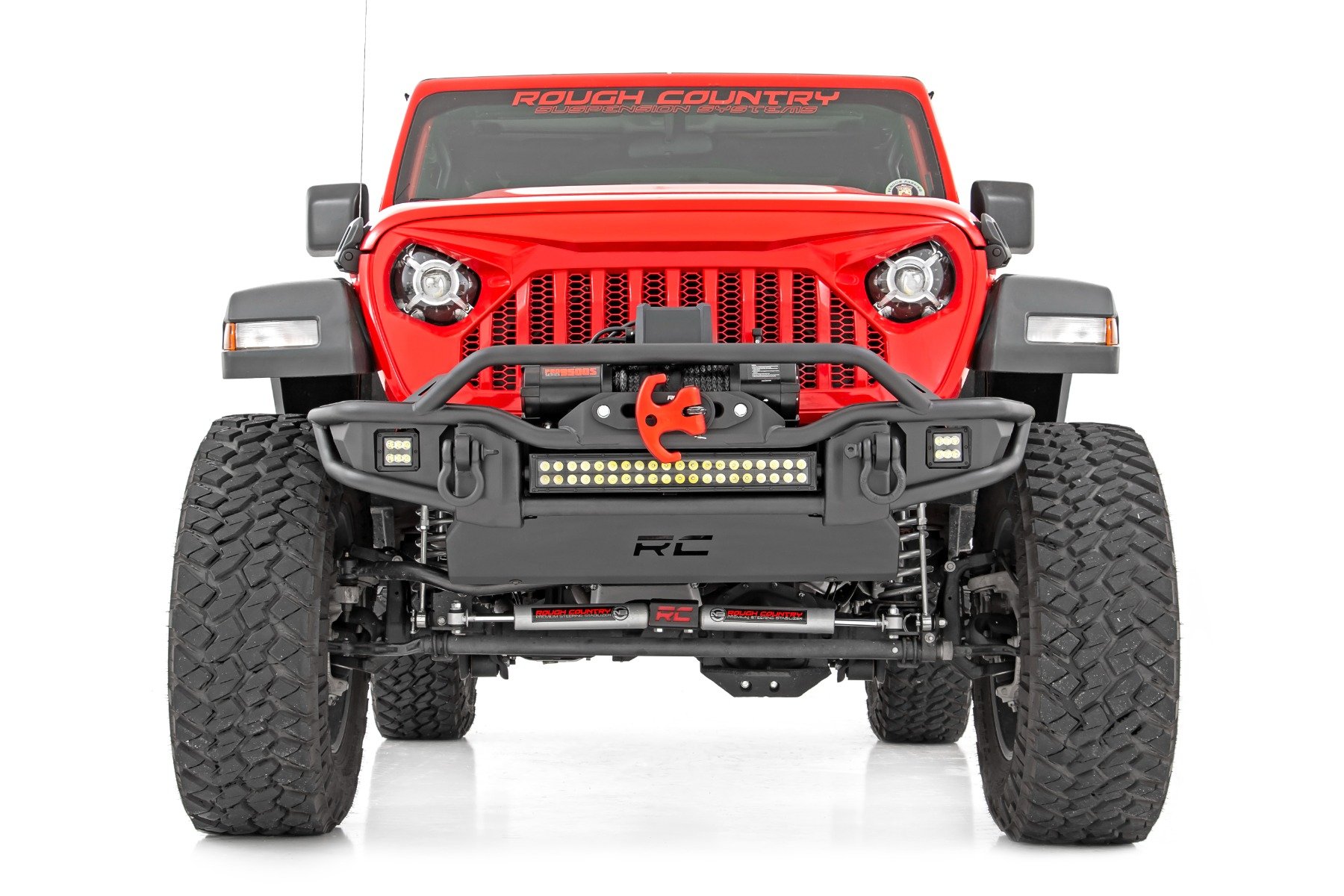3.5 Inch lift Kit | C/A Drop | FR D/S | M1R | Jeep Wrangler Unlimited (24-26) — view 3