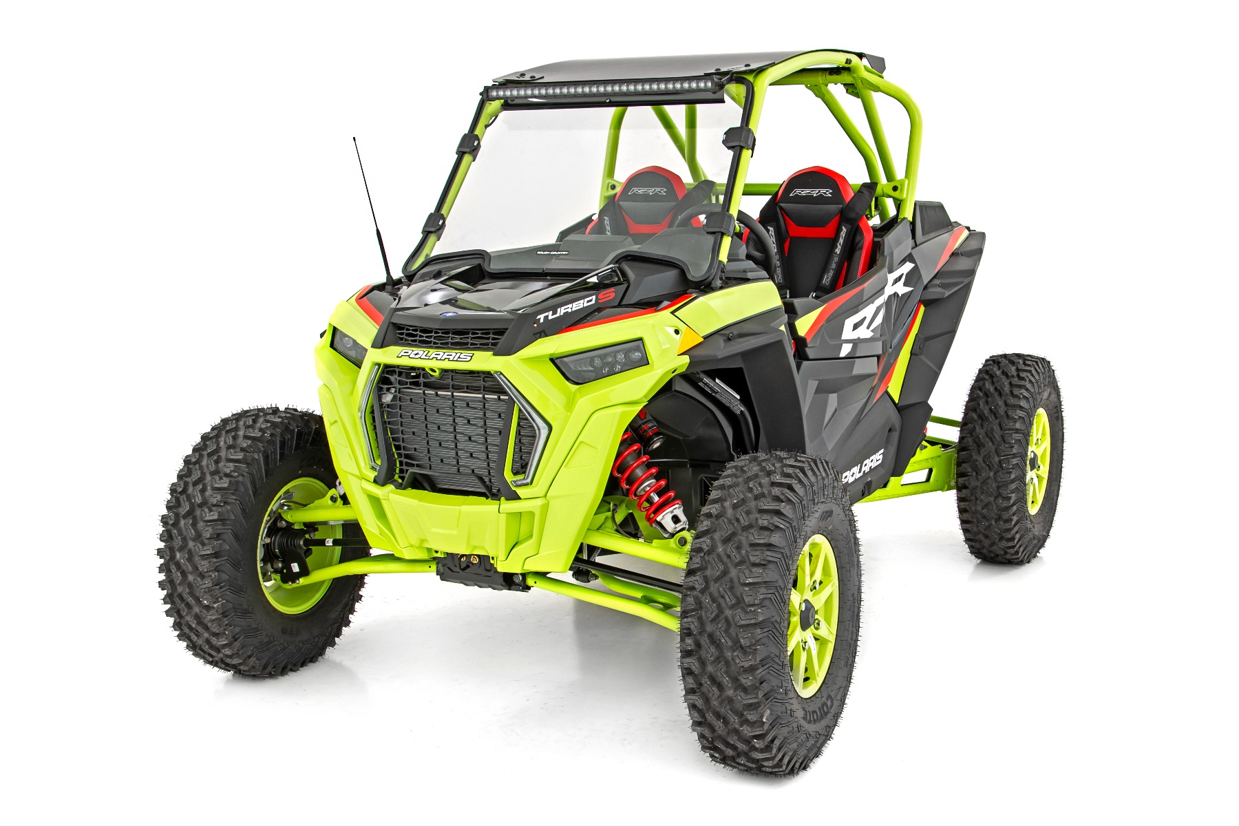LED Light Kit | 30 Inch | Black Series | Front Mount | Polaris RZR Turbo S4 — view 5