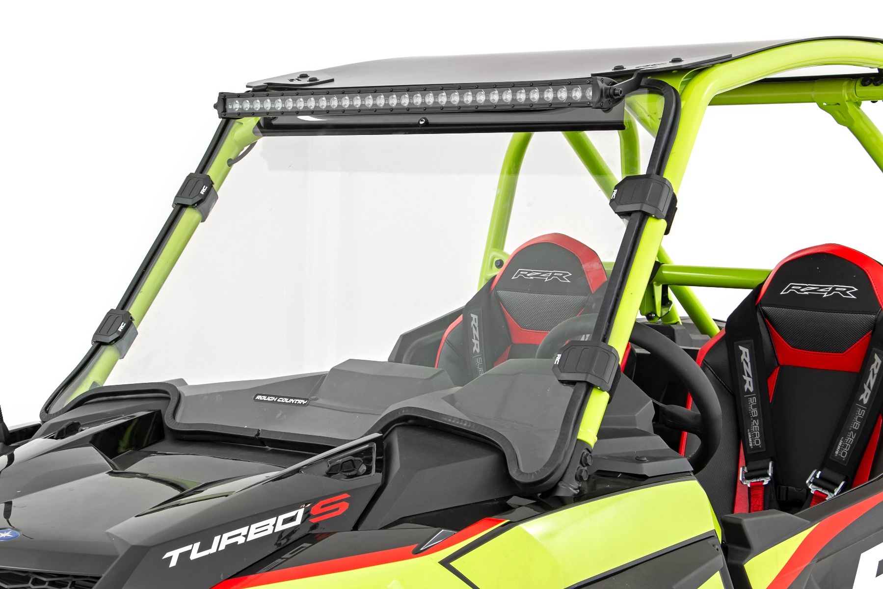 LED Light Kit | 30 Inch | Black Series | Front Mount | Polaris RZR Turbo S4 — view 6