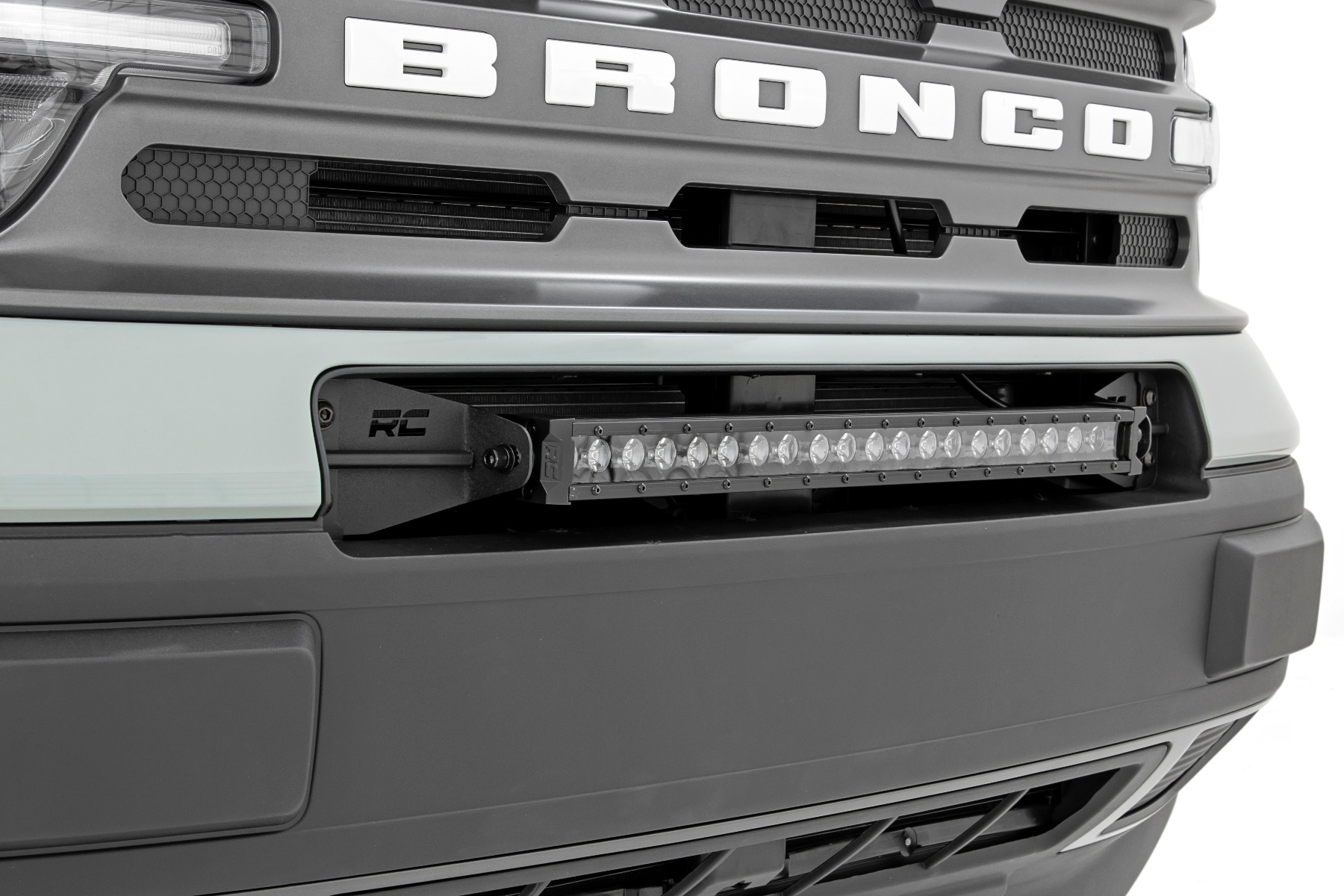 LED Light Kit | Bumper Mount | 20" Spectrum Single Row | Ford Bronco Sport (21-26) — view 2