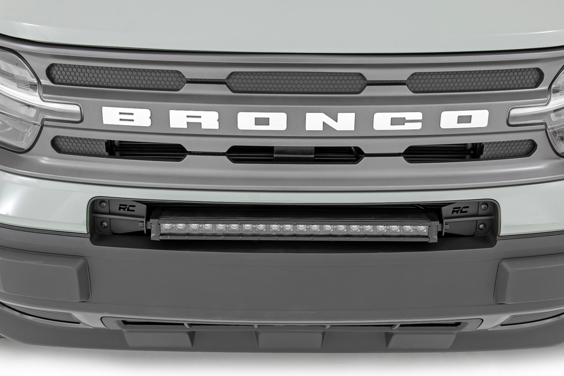 LED Light Kit | Bumper Mount | 20" Spectrum Single Row | Ford Bronco Sport (21-26) — view 5