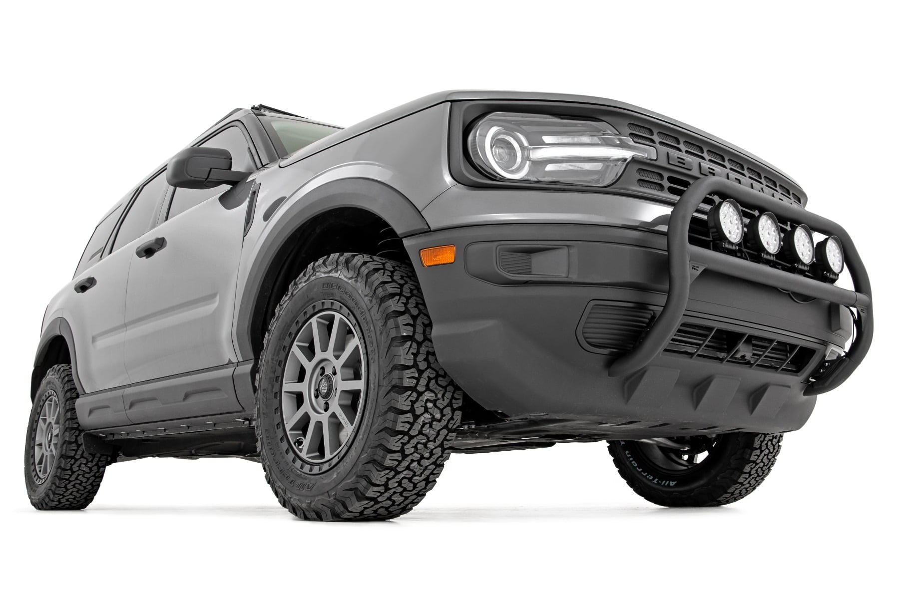 Nudge Bar | 4 Inch Round Led (x4) | Ford Bronco Sport 4WD (2021-2024) — view 4
