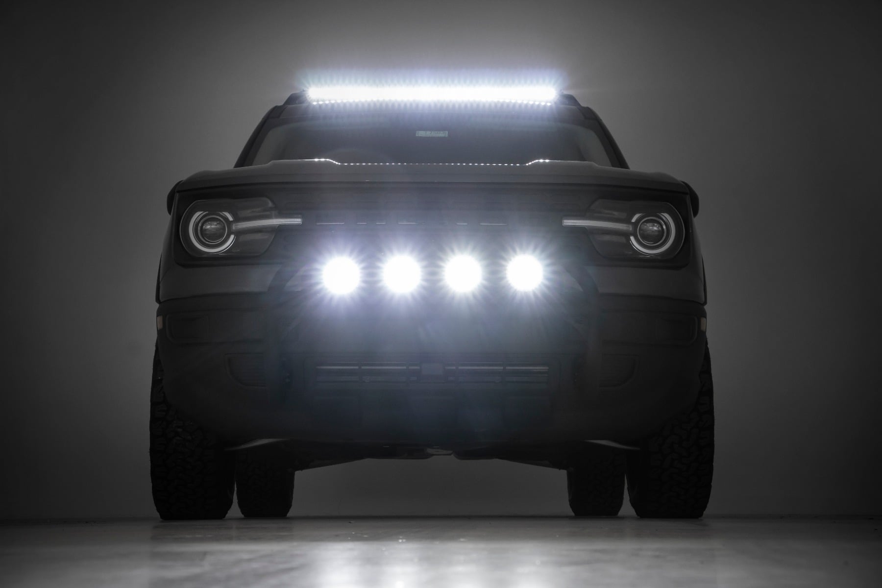 LED Light Kit | Roof Rack Mount | 40" Spectrum Single Row | Ford Bronco Sport (21-26) view 6