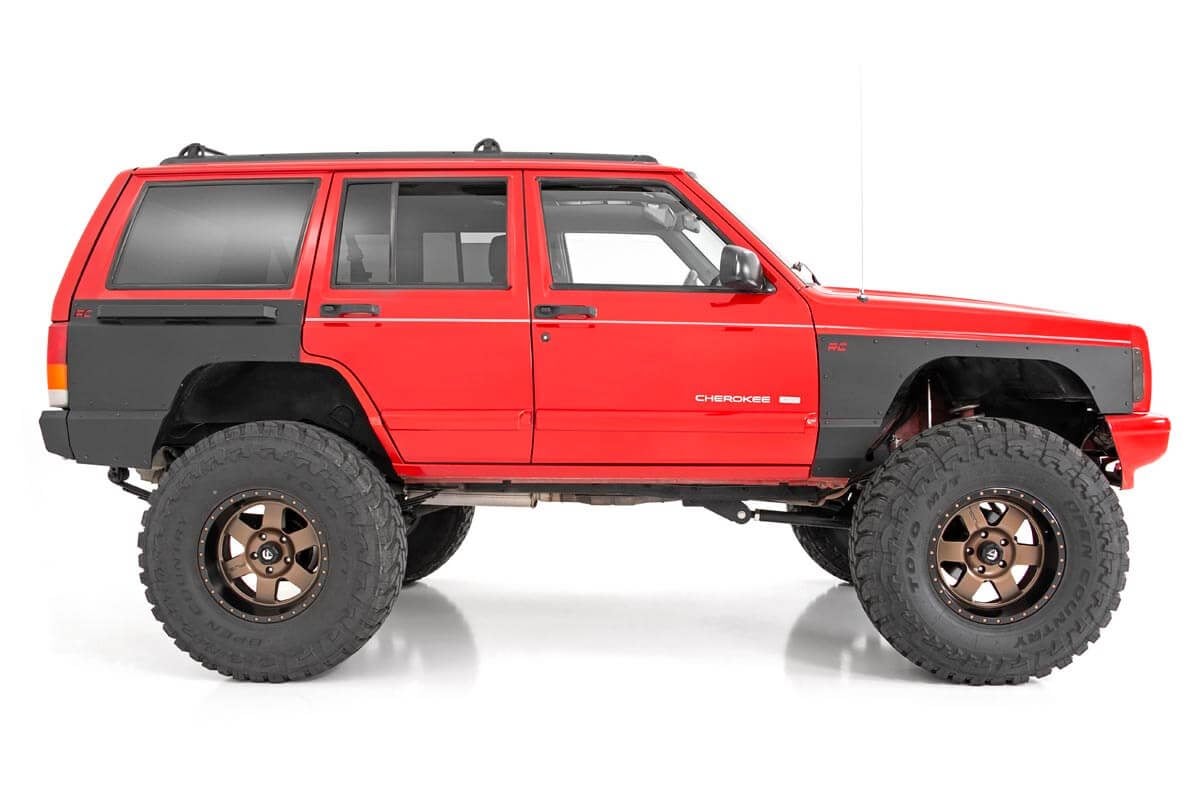 Fender & Quarter Panel Armor | Rear | Combo | Jeep Cherokee XJ 2WD/4WD (97-01) — view 5