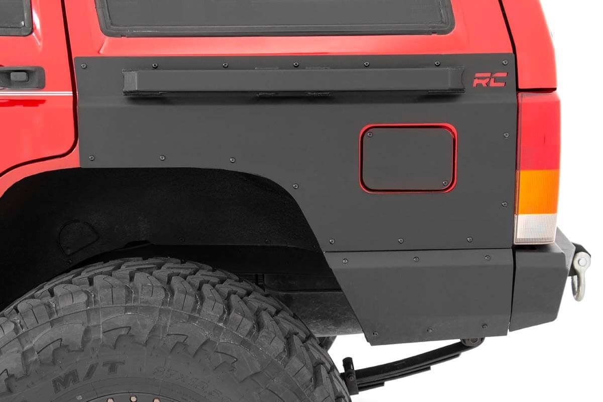 Fender & Quarter Panel Armor | Rear | Combo | Jeep Cherokee XJ 2WD/4WD (97-01) view 2