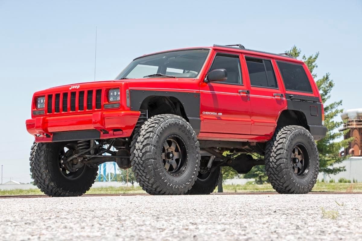 Fender & Quarter Panel Armor | Front | Combo | Jeep Cherokee XJ (97-01) — view 5