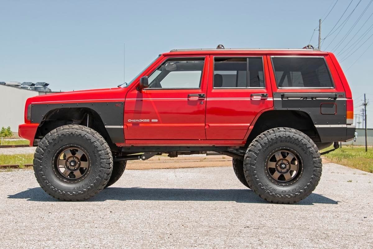 Fender & Quarter Panel Armor | Rear | Combo | Jeep Cherokee XJ 2WD/4WD (97-01) — view 6