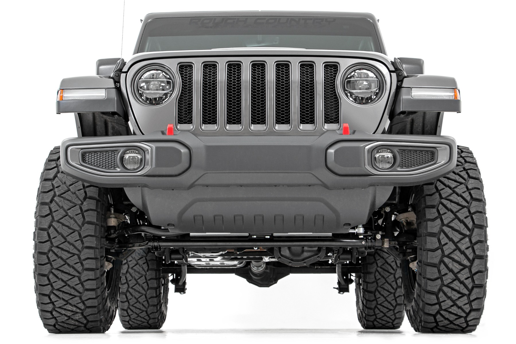 3.5 Inch Lift Kit | Adj Lower | FR D/S | Jeep Wrangler Unlimited 4WD (24-26) view 3