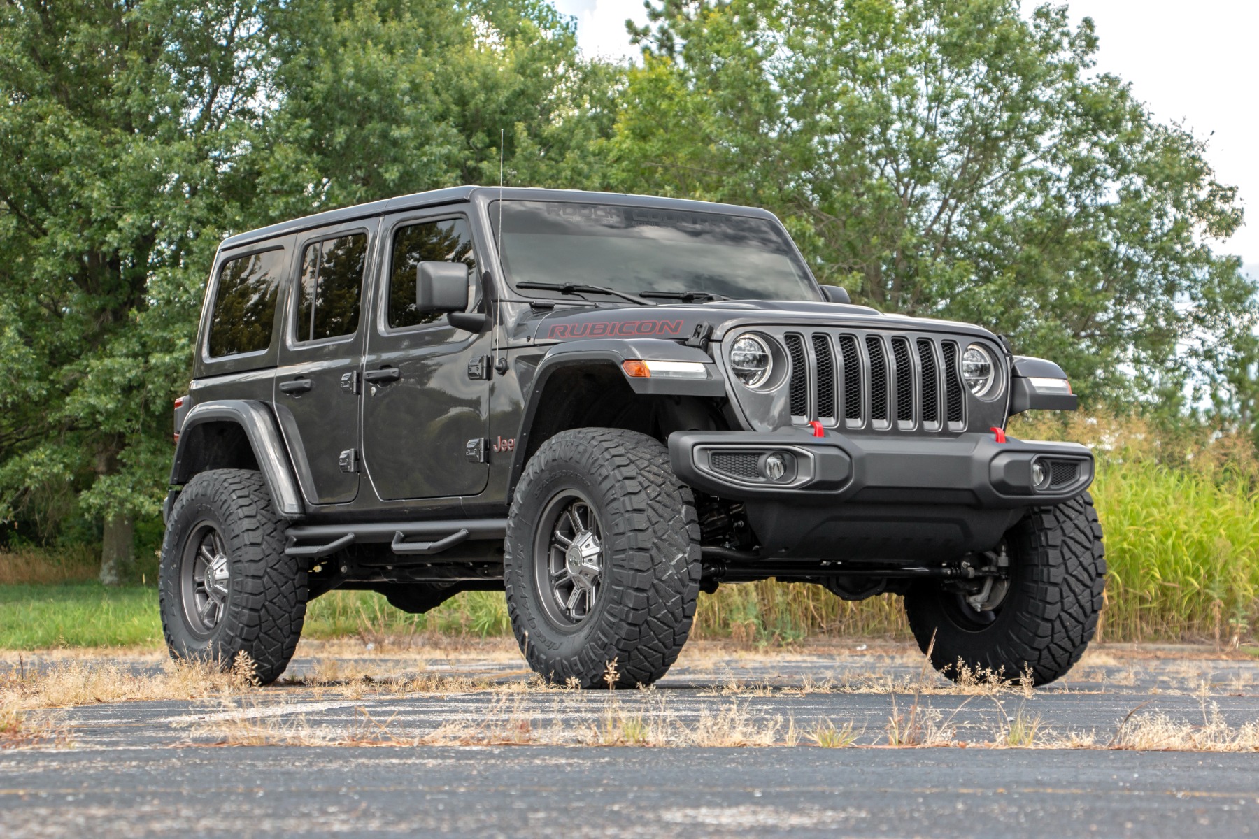 3.5 Inch Lift Kit | Adj Lower | FR D/S | Jeep Wrangler Unlimited 4WD (24-26) view 4