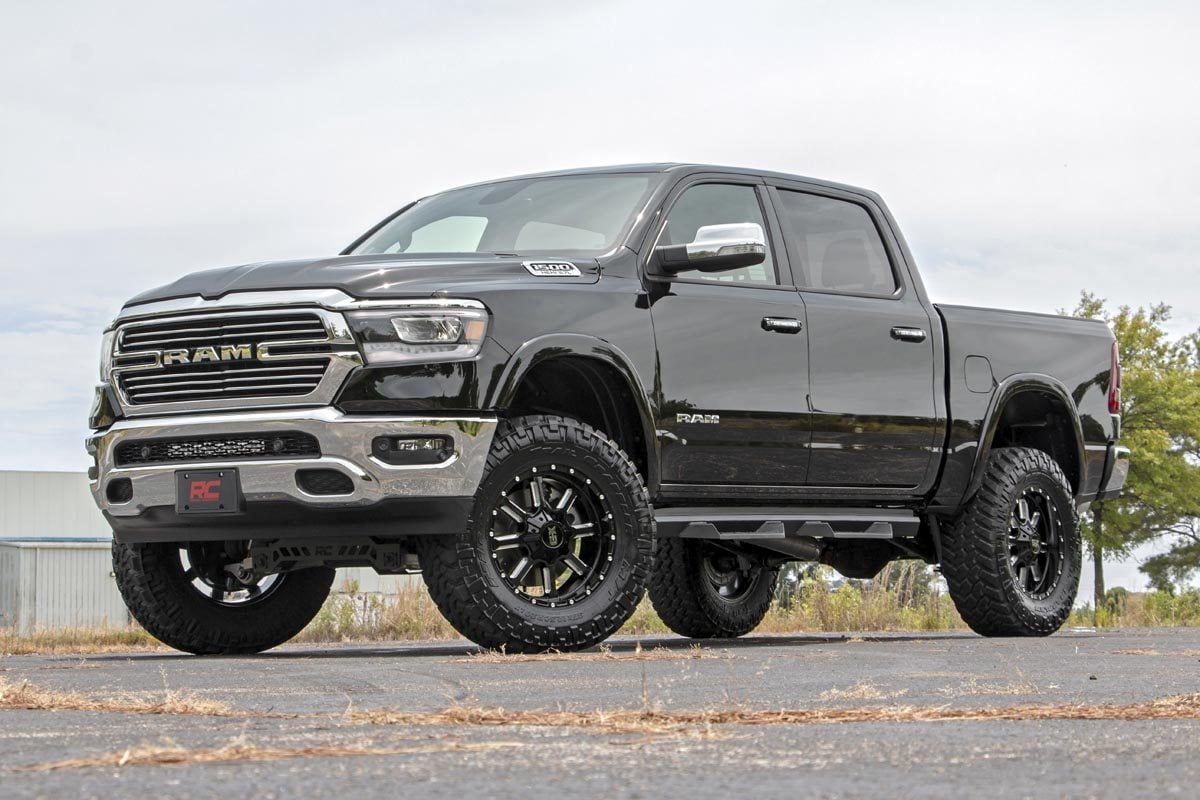 LED Light Kit | Bumper Mount | 20" Chrome Dual Row | White DRL | Ram 1500 (19-24) — view 3