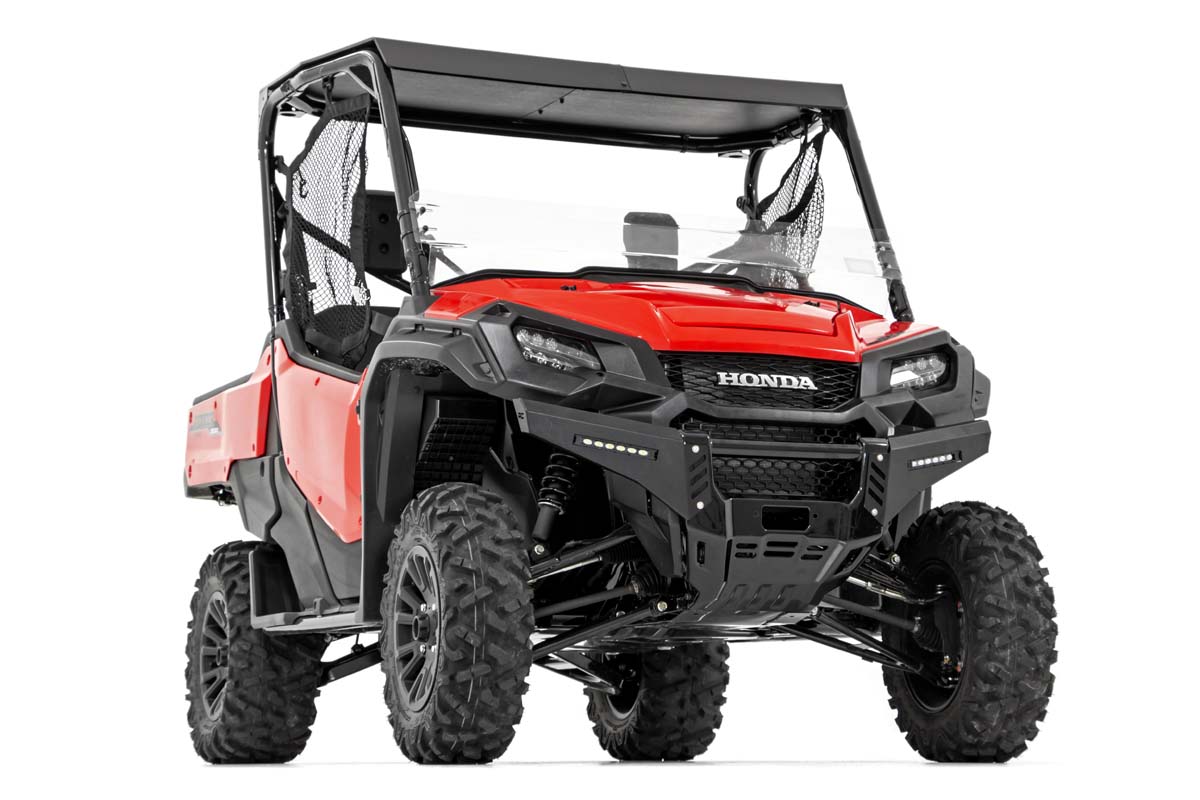 Bumper Wings | No Stinger | 6" Led Combo | Honda Pioneer 1000 — view 3