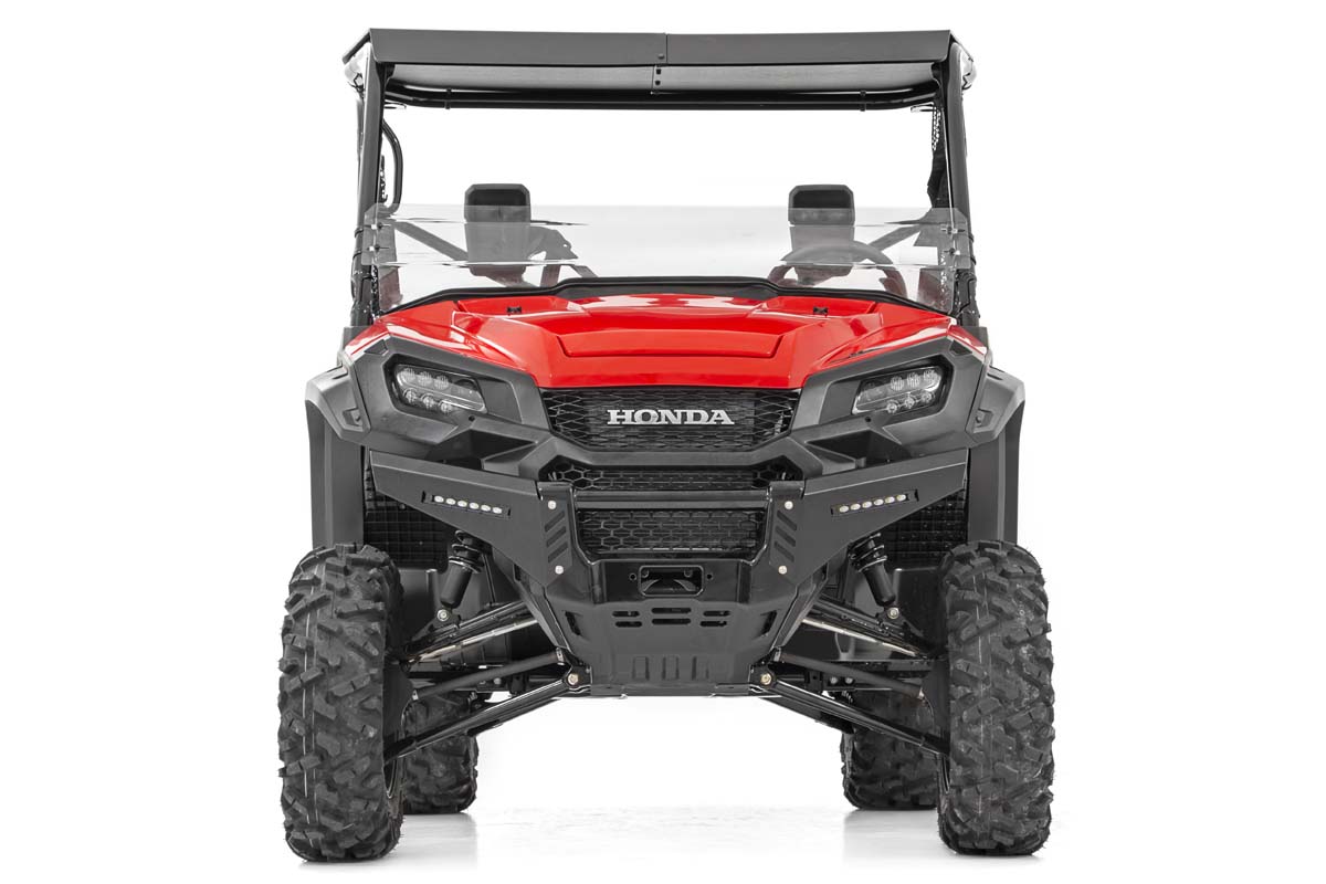 Bumper Wings | No Stinger | 6" Led Combo | Honda Pioneer 1000 — view 4