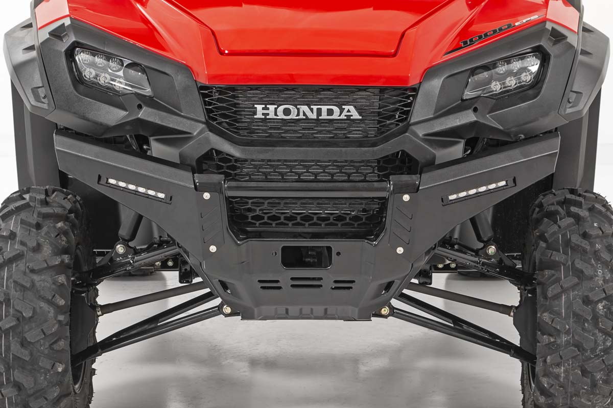Bumper Wings | No Stinger | 6" Led Combo | Honda Pioneer 1000 — view 5