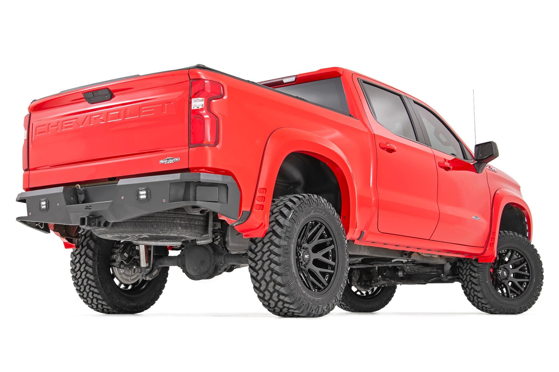 Rough Country 95 Series Wheel | One-Piece | Gloss Black | 20x10 | 5x5 | -19mm — view 6