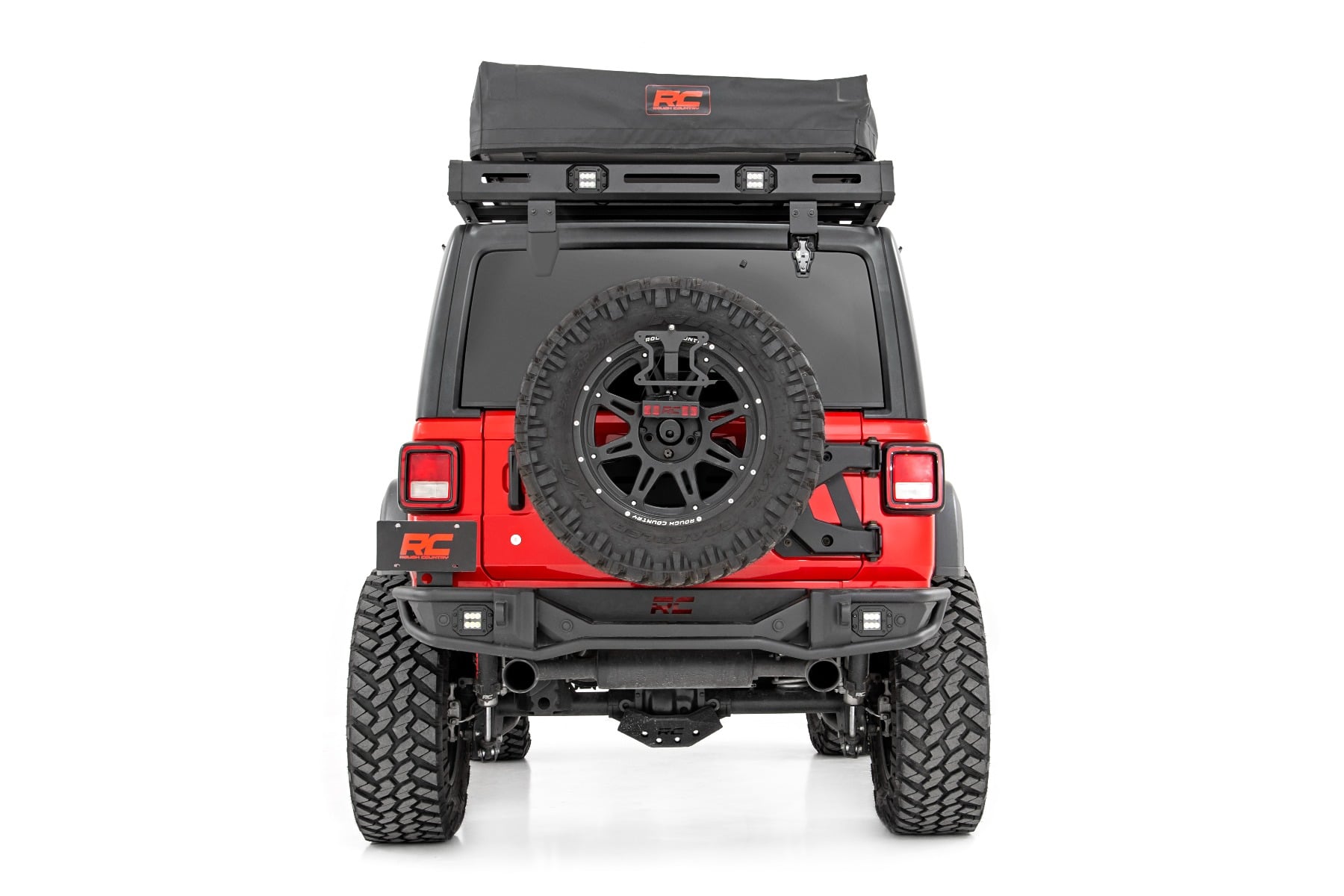 Roof Top Tent | Rack Mount | 12 Volt Accessory w/Ladder Extension & LED Light Kit — view 4