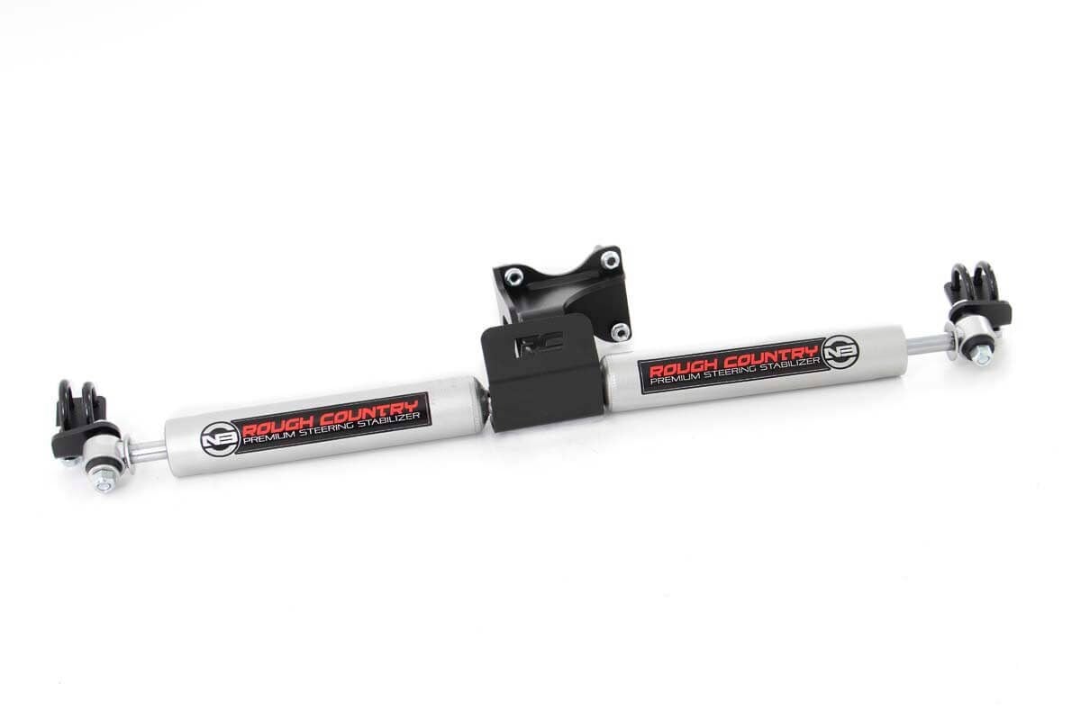 N3 Steering Stabilizer | Dual | 2-8 Inch Lift | Jeep