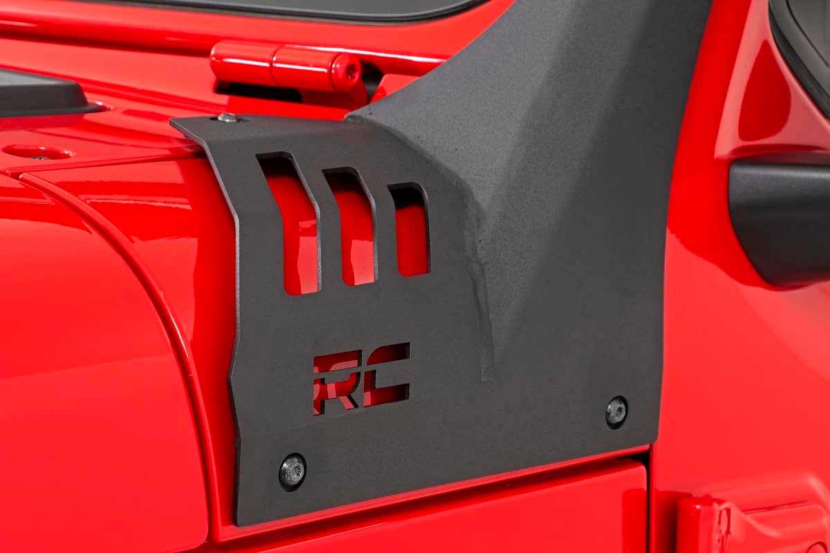 LED Light Kit | Windshield Mount | 50" BLK Single Row | Jeep Gladiator JT/Wrangler JL (18-26) — view 3