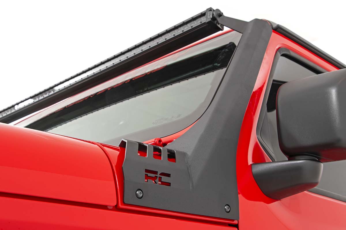 LED Light Kit | Windshield | 50" Spectrum Dual Row | Jeep Gladiator JT/Wrangler JL (18-26) — view 4