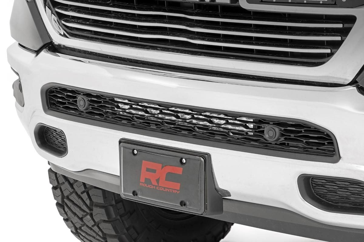 LED Light Kit | Bumper Mount | 20" Chrome Dual Row | White DRL | Ram 1500 (19-24) — view 6