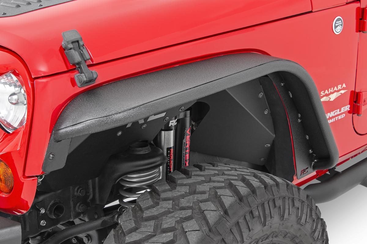 Fender Flare | Steel | FR & RR | Jeep Wrangler JK/Wrangler Unlimited  (07-18) — view 4
