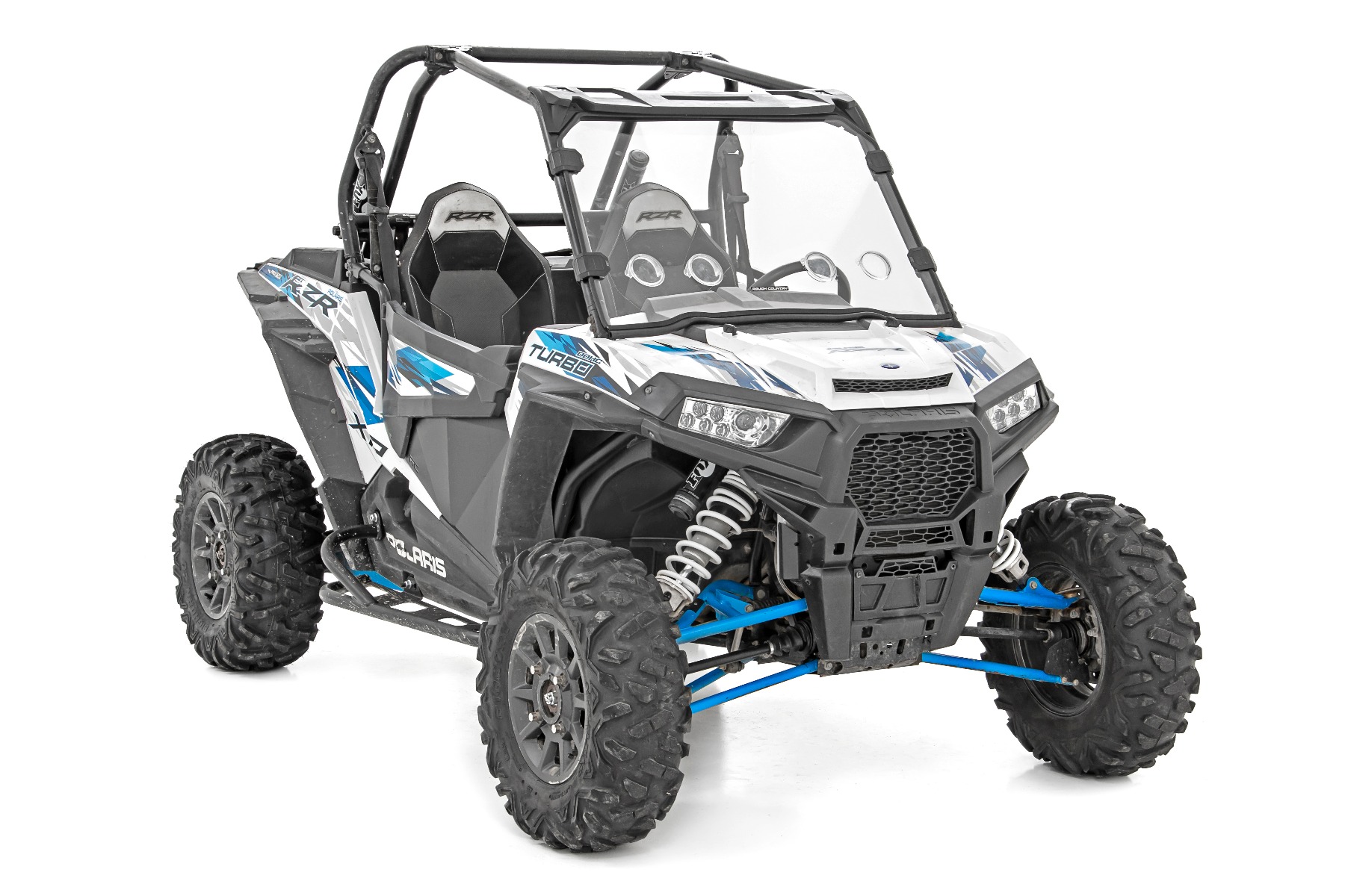 Vented Full Windshield | Scratch Resistant | Polaris RZR — view 6