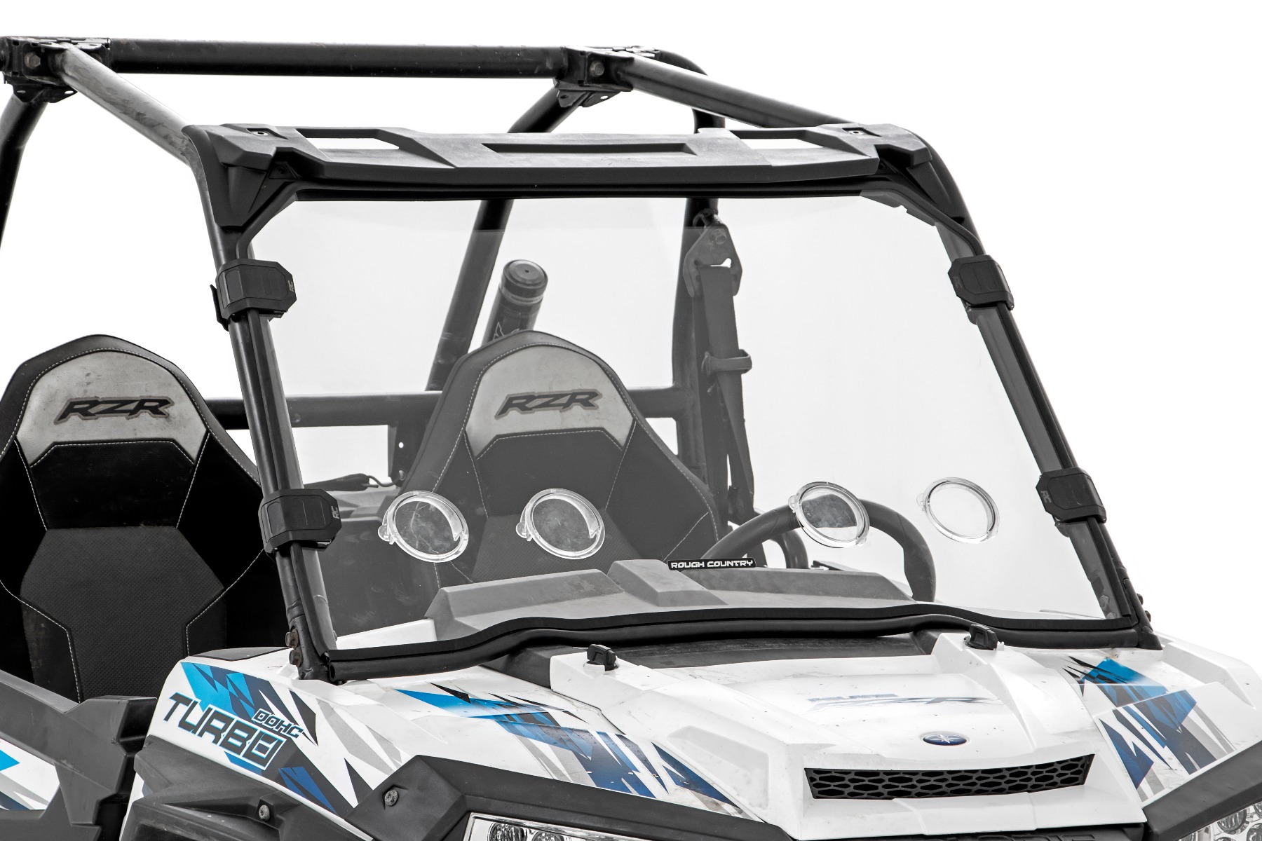 Vented Full Windshield | Scratch Resistant | Polaris RZR — view 2