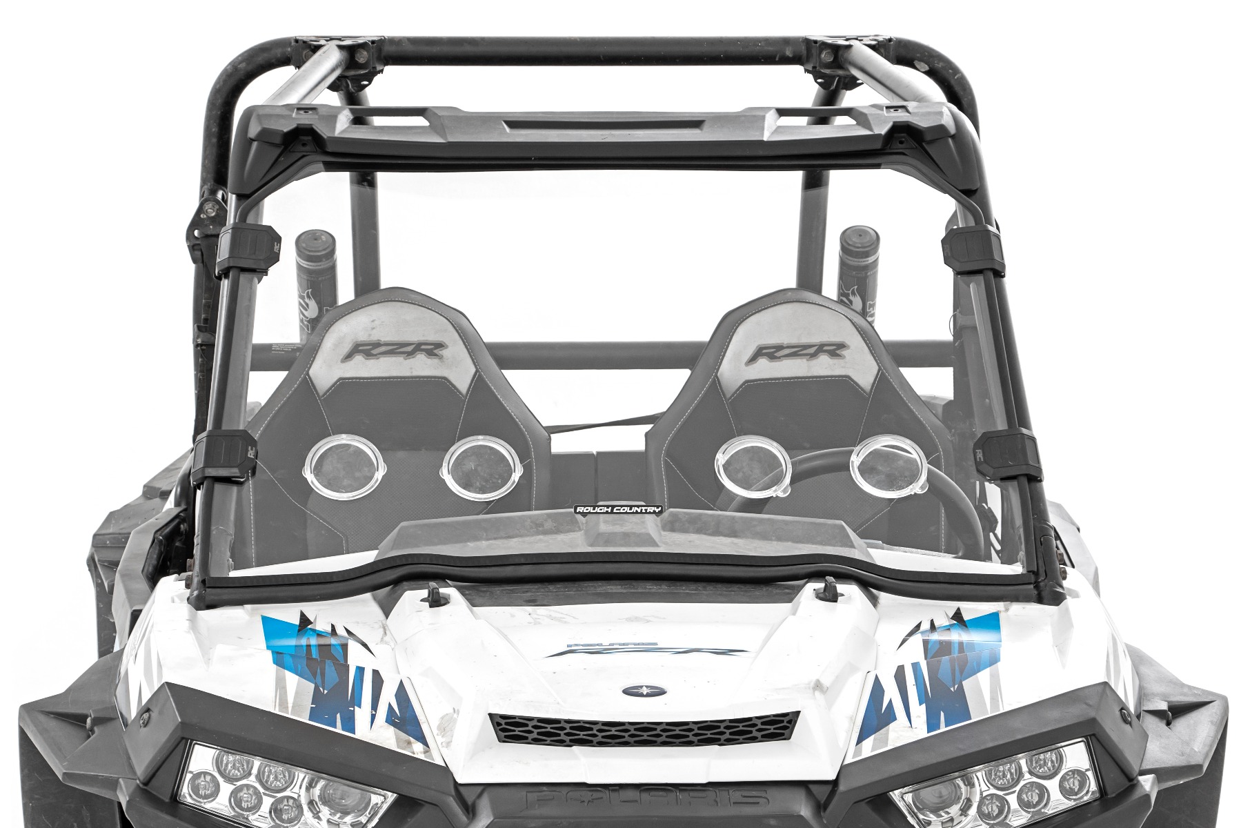 Vented Full Windshield | Scratch Resistant | Polaris RZR — view 3
