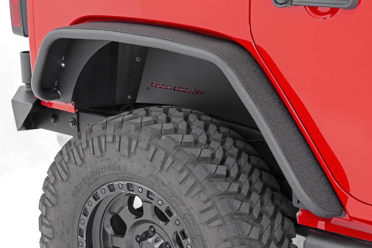 Fender Flare | Steel | FR & RR | Jeep Wrangler JK/Wrangler Unlimited  (07-18) — view 5