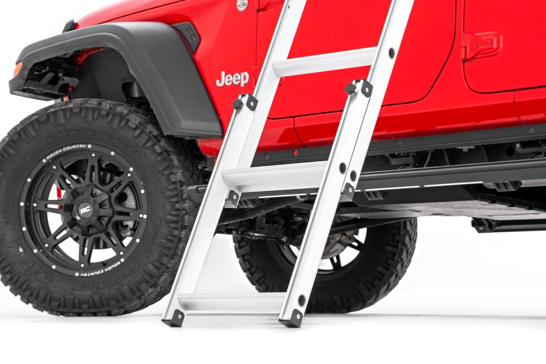 Roof Top Tent | Rack Mount | 12 Volt Accessory w/Ladder Extension & LED Light Kit — view 5