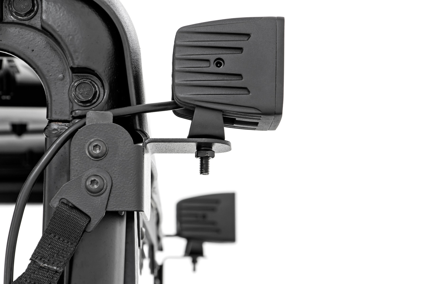LED Light Kit | Rear Mount | 2" Black Pair | Spot | Polaris Ranger XP 1000 — view 5