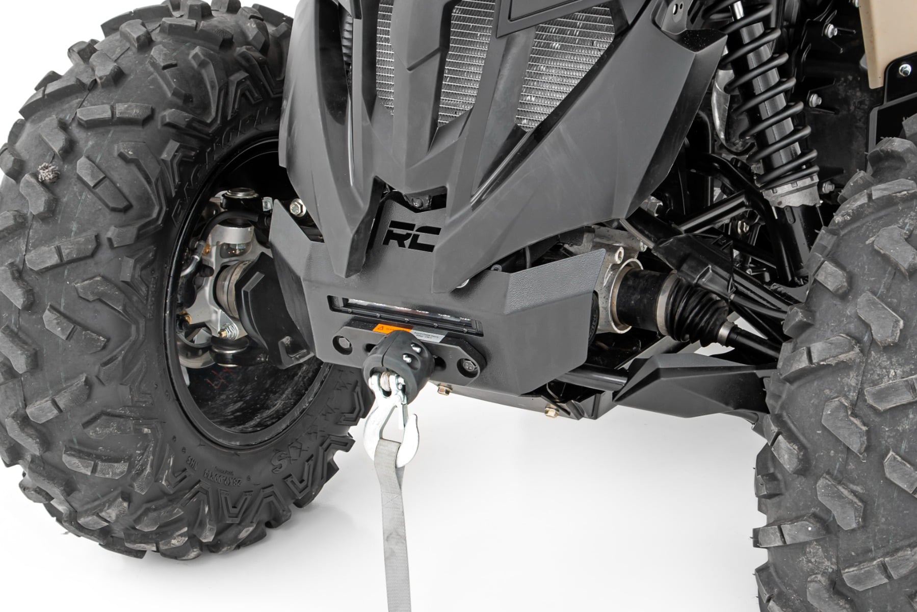 Winch Bumper | Black Series LED | 6" Light | Slime Line | Can-Am Renegade 1000/Renegade 500 — view 3