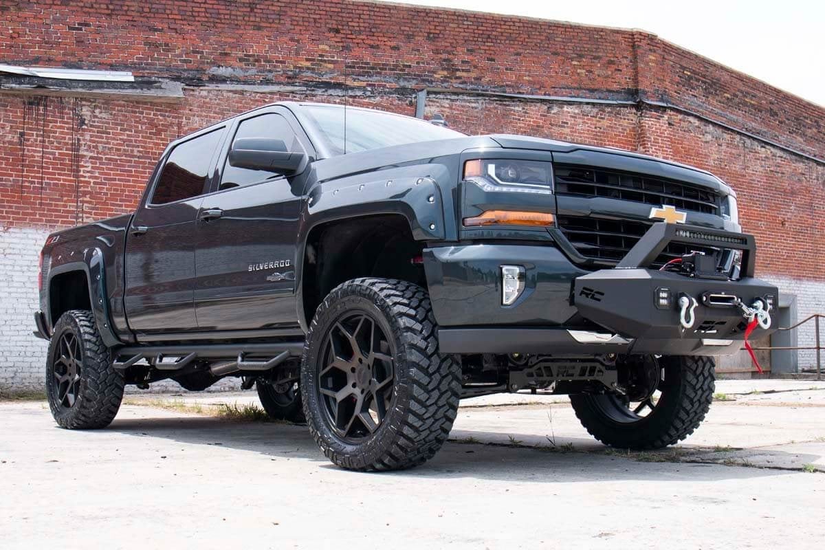 7 Inch Lift Kit | Bracket | Vertex/V2 Shks | Chevy/GMC 1500 (14-16) — view 5