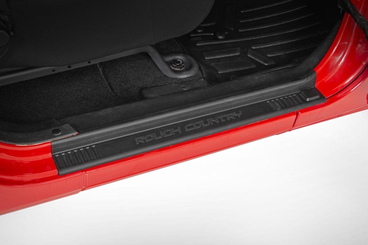 Entry Guards | Front and Rear | Jeep Wrangler Unlimited 2WD/4WD (2007-2018) — view 4