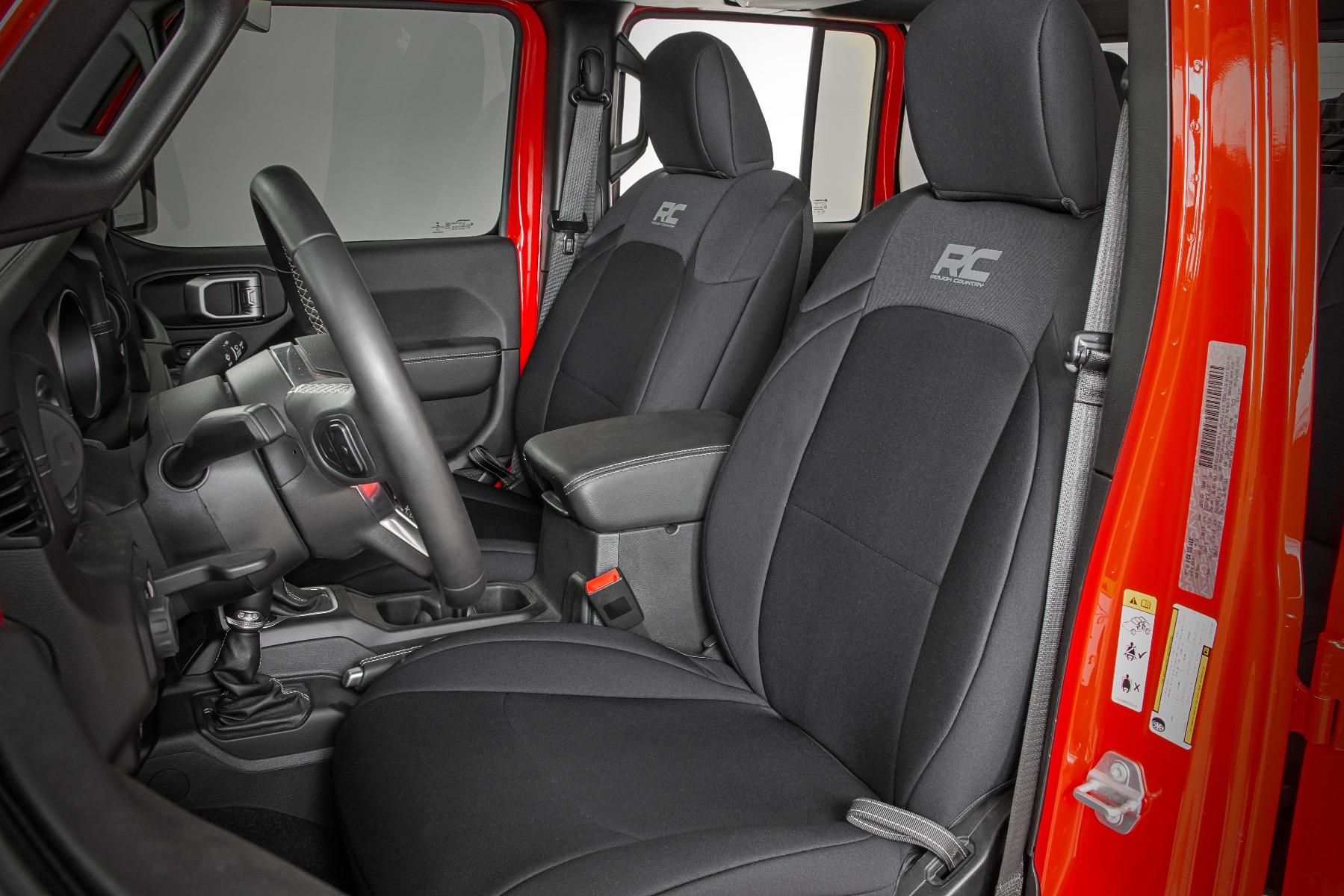 Seat Covers | Front and RR w/ Cup Holder | Jeep Gladiator JT 4WD (2020-2026) — view 2