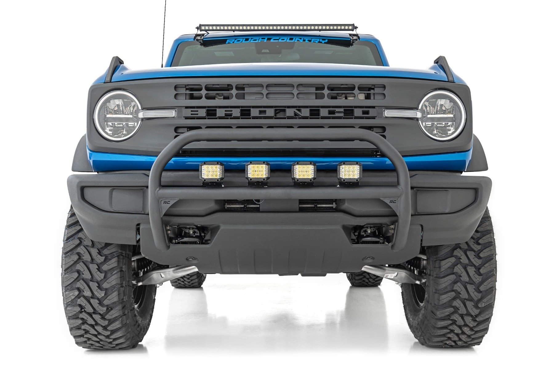 LED Light Kit | Upper Windshield | 40" Spectrum Single Row | Ford Bronco (21-26) view 4