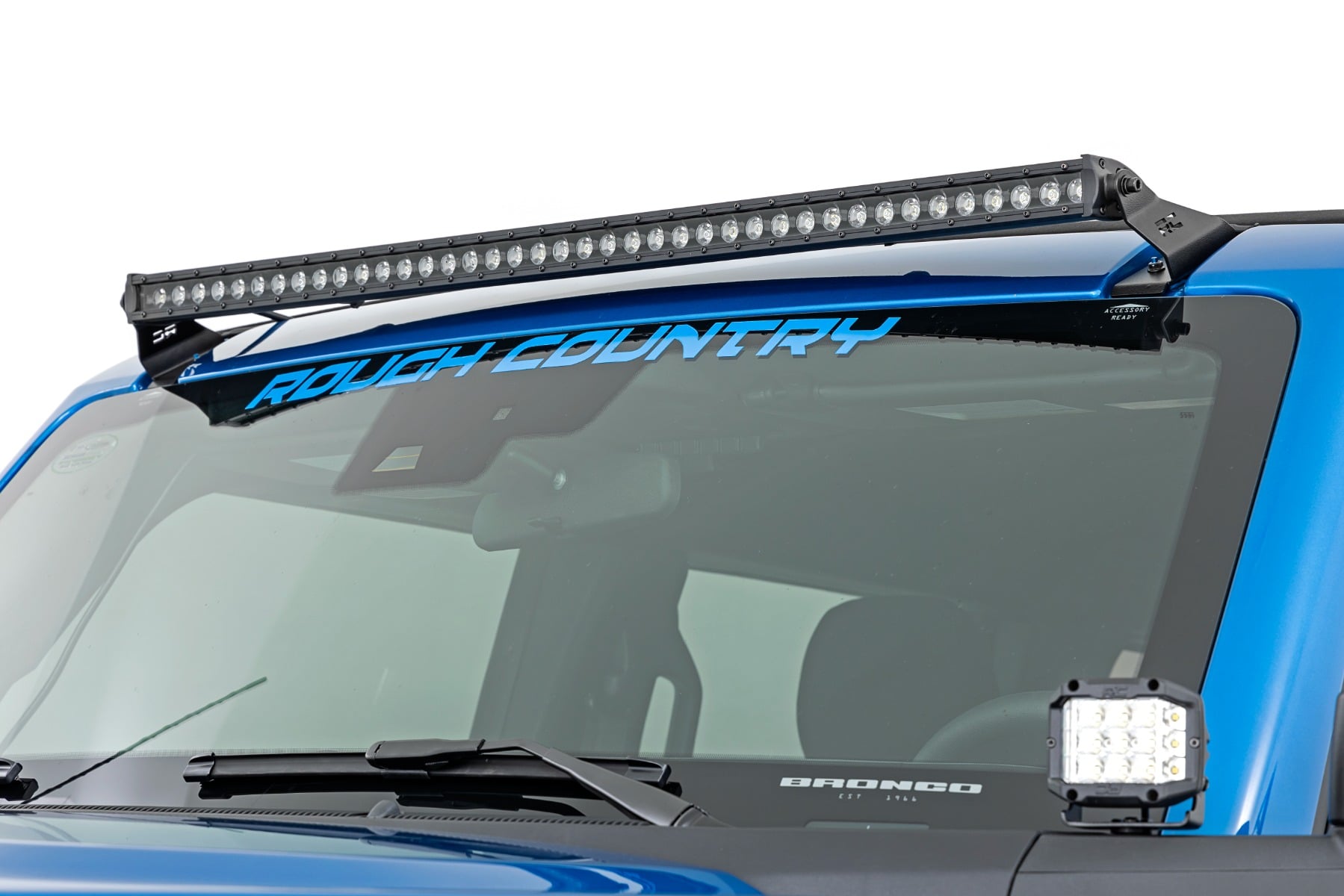 LED Light Kit | Upper Windshield | 40" Spectrum Single Row | Ford Bronco (21-26) view 2
